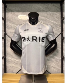 Maillot argent-gris argenté 26-27 Paris Jordan n° 23 - Player