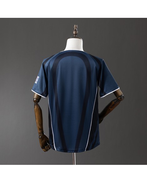 Maillot de football rétro PSG extérieur 2000/01 - Noir