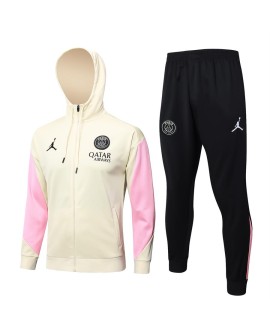 Veste d'entraînement à capuche 2425PSG, abricot