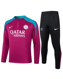 Survêtement d'entraînement 2425PSG-Violet Rouge