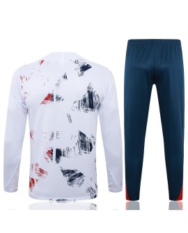 Uniforme d'entraînement 2425PSG-jet d'encre blanc