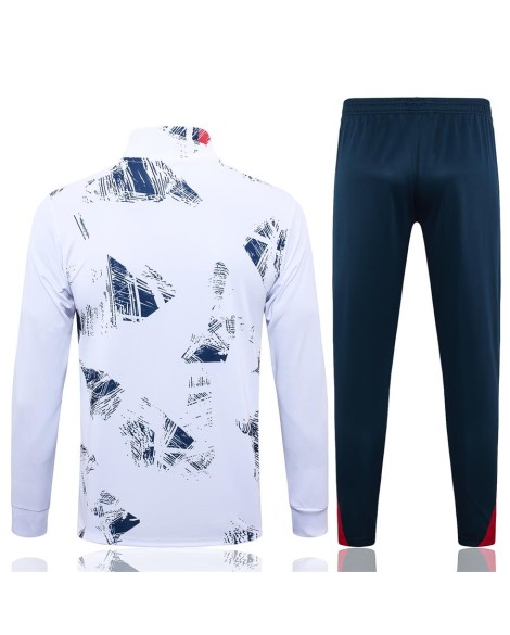 Veste d'entraînement 2425PSG, jet d'encre blanc