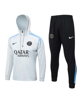 Maillot d'entraînement à capuche 2425PSG - Gris clair