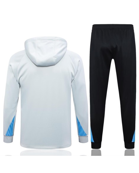 Maillot d'entraînement à capuche 2425PSG - Gris clair
