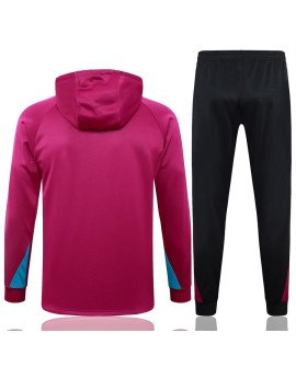 Maillot d'entraînement à capuche 2425PSG - Rouge foncé