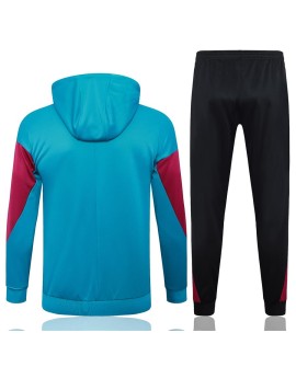 Veste d'entraînement à capuche 2425PSG, vert foncé