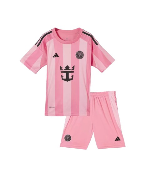 Maillot de football Inter Miami CF domicile 2025 pour enfant (maillot + short)