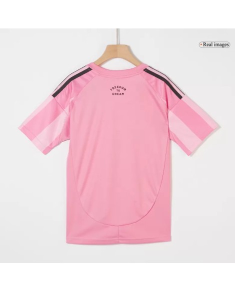 Maillot de football Inter Miami CF domicile 2025 pour enfant (maillot + short)