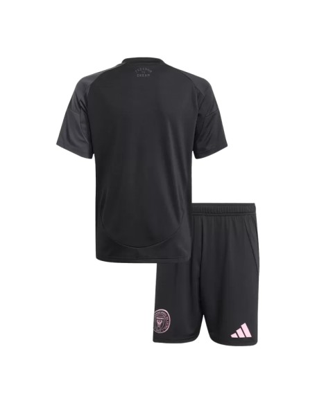Maillot de football extérieur Inter Miami CF 2025 pour enfants (maillot + short)