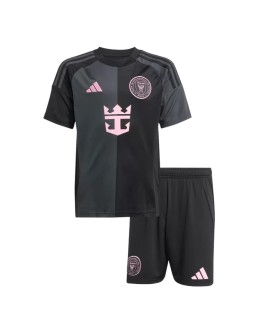 Maillot de football extérieur Inter Miami CF 2025 pour enfants (maillot + short)