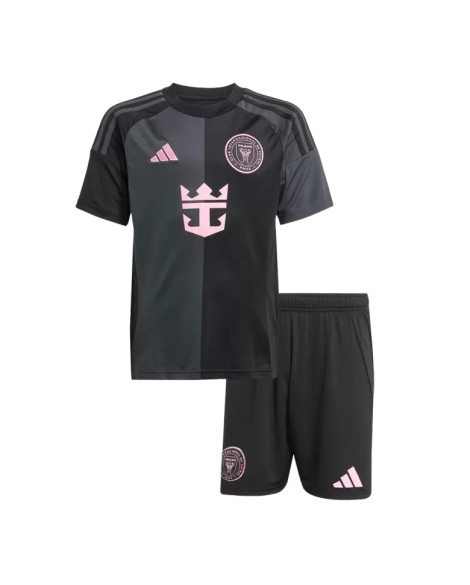 Maillot de football extérieur Inter Miami CF 2025 pour enfants (maillot + short)
