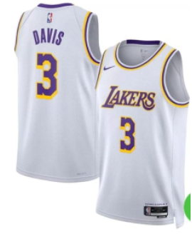 USA Maillot domicile des Los Angeles Lakers 2019/24 – Anthony Davis, numéro 3