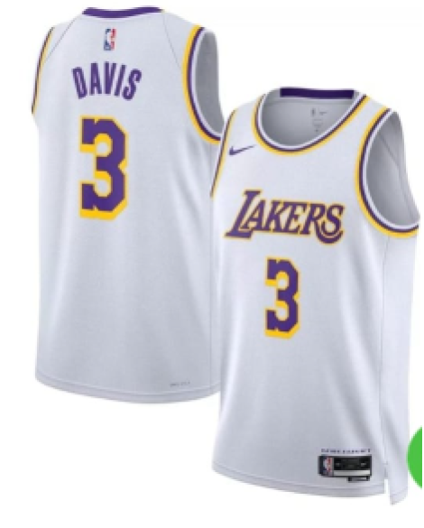 USA Maillot domicile des Los Angeles Lakers 2019/24 – Anthony Davis, numéro 3 USA Maillot domicile des Los Angeles Lakers 2019/24 – Anthony Davis, numéro 3