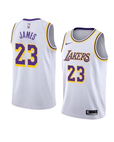 USA Maillot domicile des Los Angeles Lakers 2019/26 – LeBron James, numéro 23 USA Maillot domicile des Los Angeles Lakers 2019/26 – LeBron James, numéro 23