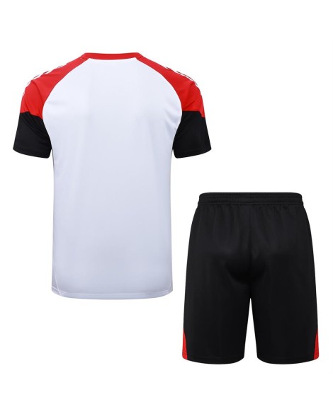 Ensemble gilet blanc à manches courtes Arsenal 2526 (haut + short)