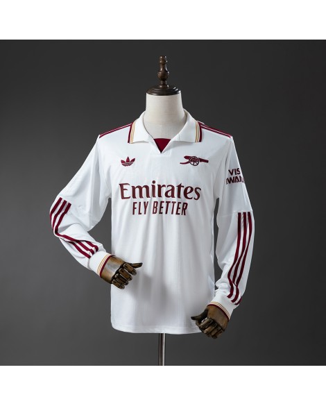 Maillot extérieur manches longues 3 d'Arsenal pour la saison 2025/26 Maillot extérieur manches longues 3 d'Arsenal pour la saison 2025/26