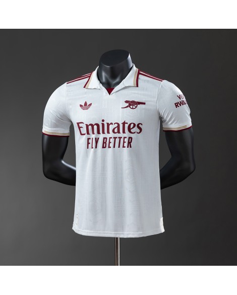 Maillot extérieur secondaire d'Arsenal pour la saison 2025/26 Player Maillot extérieur secondaire d'Arsenal pour la saison 2025/26 Player