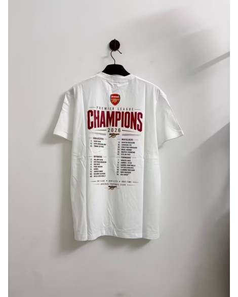 Arsenal T-shirt commémoratif des champions de Premier League 2025/26