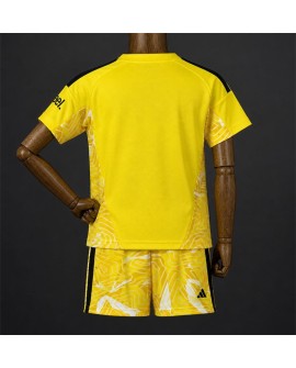 Maillot de gardien de but jaune d'Arsenal 2026/27 (maillot + short)- Enfant