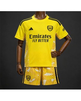 Maillot de gardien de but jaune d'Arsenal 2026/27 (maillot + short)- Enfant