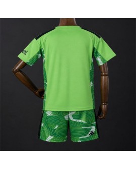 Maillot de gardien de but vert d'Arsenal 2026/27 (maillot + short) - Enfant