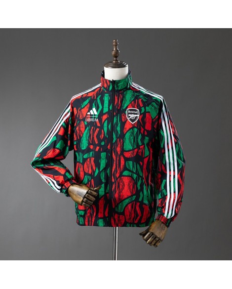 Veste réversible coupe-vent Arsenal 2025/26 Veste réversible coupe-vent Arsenal 2025/26