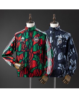 Veste réversible coupe-vent Arsenal 2025/26 Veste réversible coupe-vent Arsenal 2025/26
