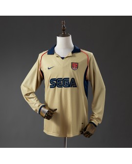 Maillot rétro manches longues extérieur Arsenal 2001/02 Maillot rétro manches longues extérieur Arsenal 2001/02