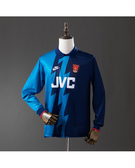 Maillot rétro manches longues extérieur d'Arsenal 1995/96 Maillot rétro manches longues extérieur d'Arsenal 1995/96