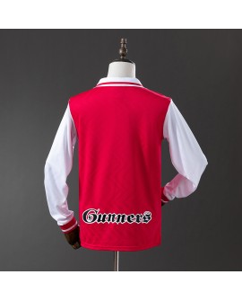 Maillot rétro domicile manches longues d'Arsenal 1996/97