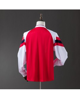 Maillot rétro domicile manches longues d'Arsenal 1992/94