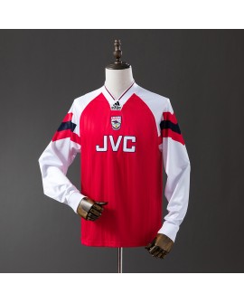Maillot rétro domicile manches longues d'Arsenal 1992/94 Maillot rétro domicile manches longues d'Arsenal 1992/94