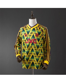 Maillot rétro manches longues extérieur d'Arsenal 1991/93 Maillot rétro manches longues extérieur d'Arsenal 1991/93