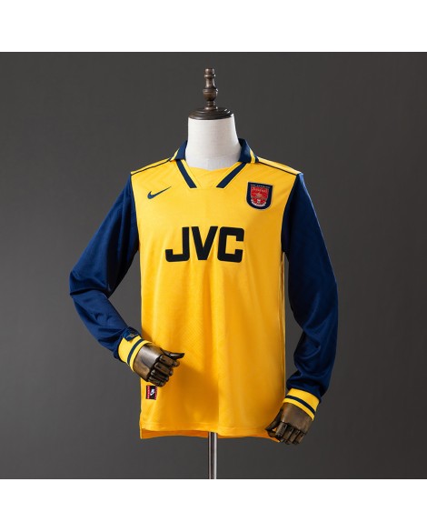 Maillot rétro manches longues extérieur d'Arsenal 1996/97 Maillot rétro manches longues extérieur d'Arsenal 1996/97