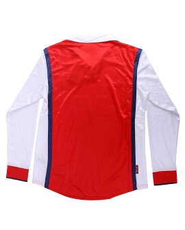 Arsenal Maillot Domicile Rétro 1998/99 Par - Manches Longues