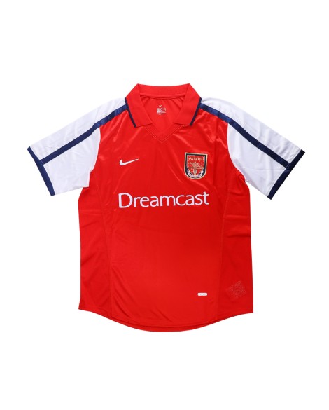 Arsenal Maillot Domicile Rétro 2000/01