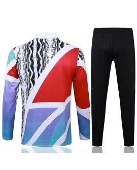 Tenue d'entraînement Arsenal 2425 - jet d'encre rouge, blanc et vert