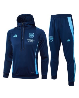 Maillot d'entraînement à capuche Arsenal 2425 - Bleu royal