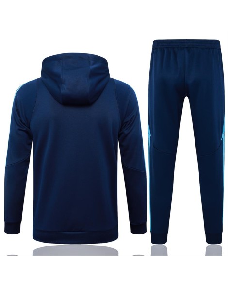 Maillot d'entraînement à capuche Arsenal 2425 - Bleu royal