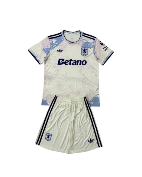 Aston Villa Troisième tenue extérieure, saison 25/26 (maillot + short)
