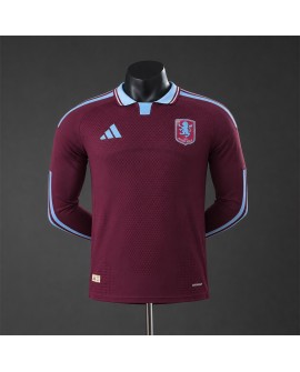Maillot domicile manches longues d'Aston Villa 2026/27 - Player