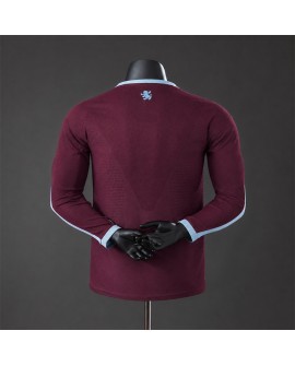 Maillot domicile manches longues d'Aston Villa 2026/27 - Player