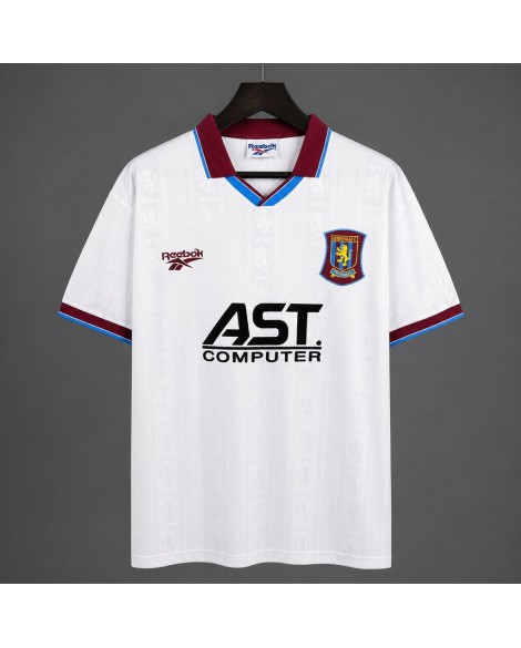 Maillot extérieur blanc rétro d'Aston Villa 1995/96