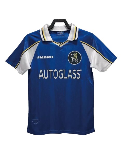 Maillot de football rétro Chelsea Home 1997/99 Maillot de football rétro Chelsea Home 1997/99