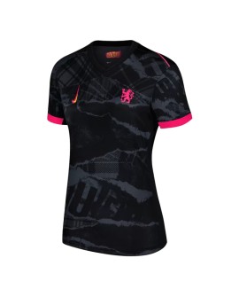 Maillot de football extérieur Chelsea Third pour femme 2024/25