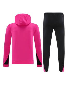 Maillot d'entraînement à capuche Chelsea 2425-rouge