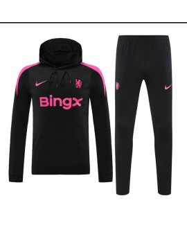 Maillot d'entraînement à capuche Chelsea 2425-noir