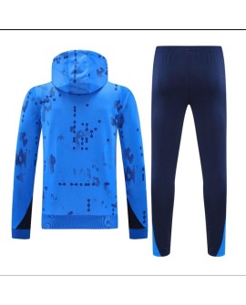 Maillot d'entraînement à capuche Chelsea 2425-couleur bleu