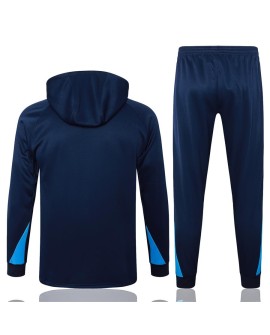 Maillot d'entraînement à capuche Chelsea 2425-bleu royal