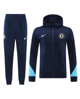 Veste Chelsea à capuche, vêtements d'entraînement 2425-bleu royal